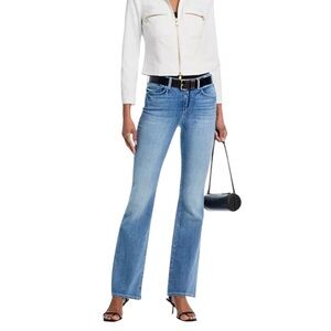 L'AGENCE Cara Low-Rise Bootcut Jeans in Ibarra Wash Size 29